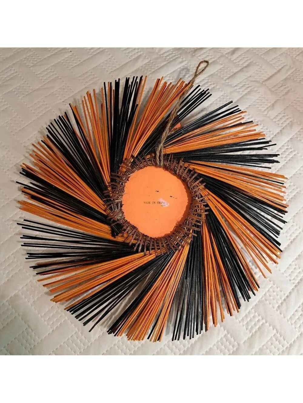Vintage Style Decorative Jack-o-Lantern Halloween Wall Hanging/Wreath 15
